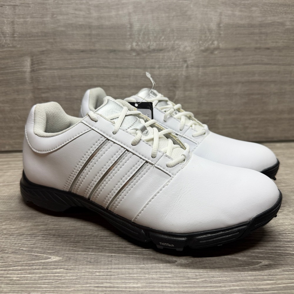 Adidas Golflite Ride Womens Golf Shoes Size 7 White Spikes Golfing 816188